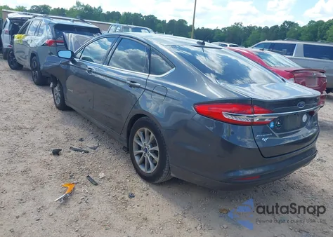 2017 Ford Fusion Hybrid Se из США, поврежденный, VIN 3FA6P0LU2HR296418